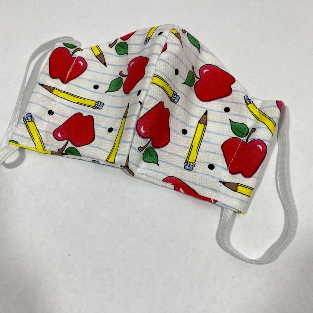 Teacher/ apple face mask - Picture 3 of 6